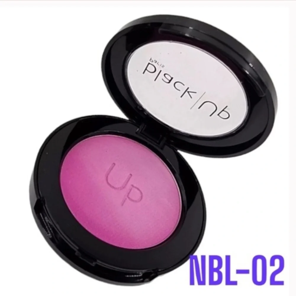 Black Up Silky Formula Blush Matte/Iridescent Finish Shade NBL 02